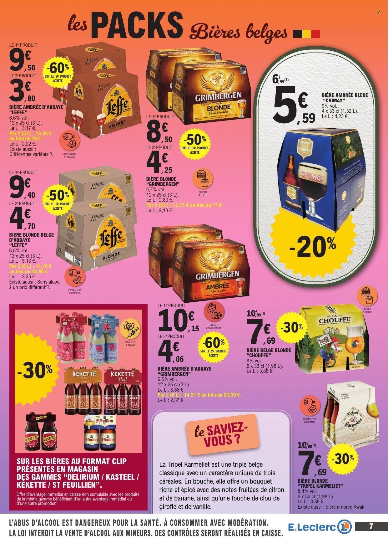 Catalogue E.LECLERC - FOIRE A LA BIERE