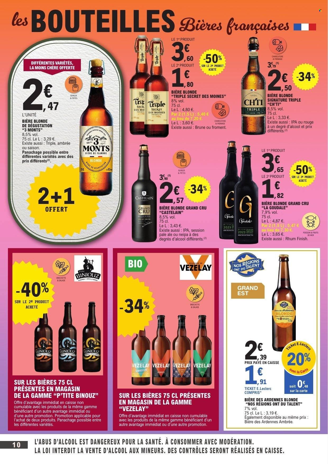 Catalogue E.LECLERC - FOIRE A LA BIERE