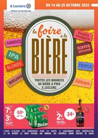 Catalogue E.LECLERC - FOIRE A LA BIERE