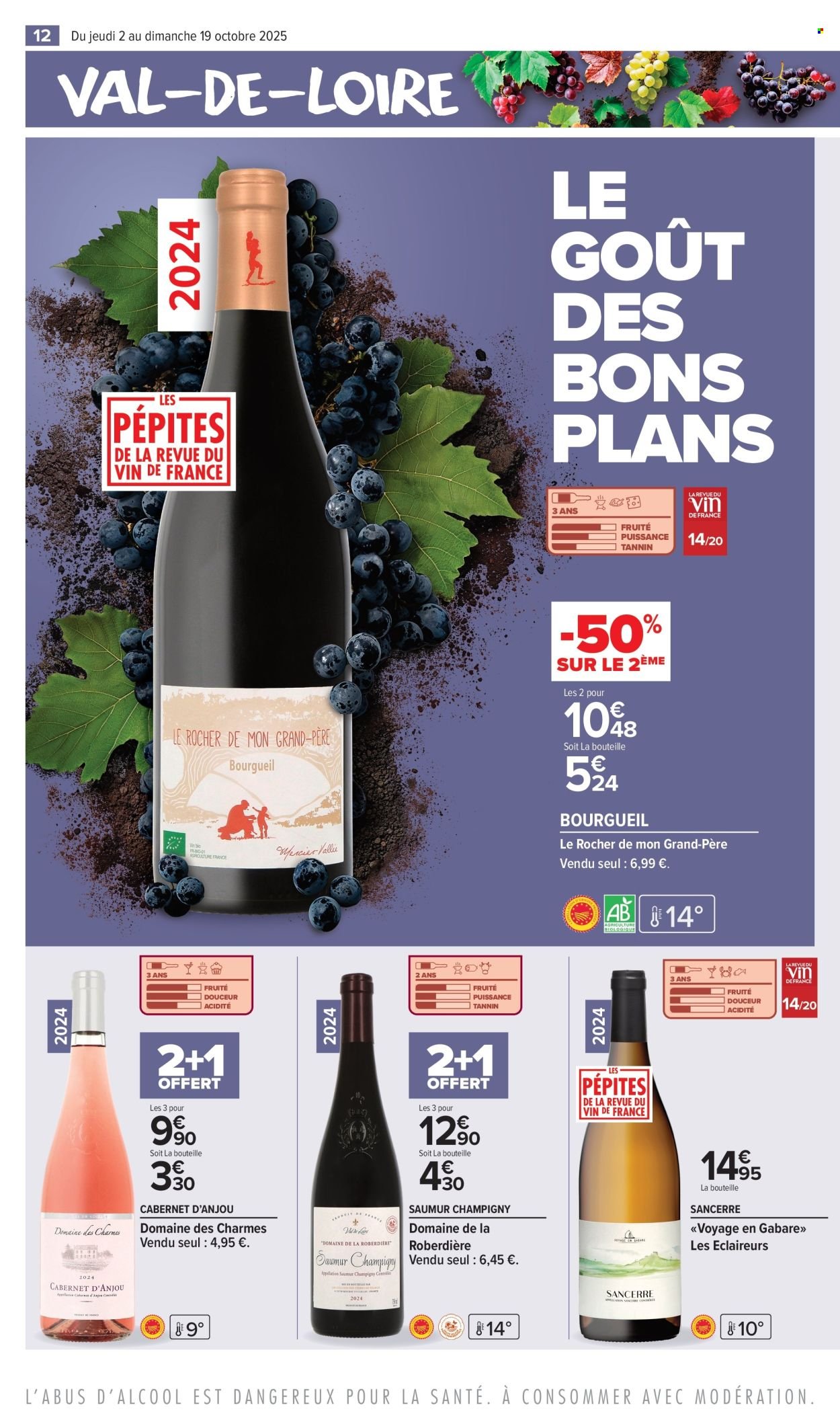 Catalogue CARREFOUR MARKET - LA FOIRE AUX VINS, LE GOÛT DES BONS PLANS (2025-10-02 - 2025-10-19)