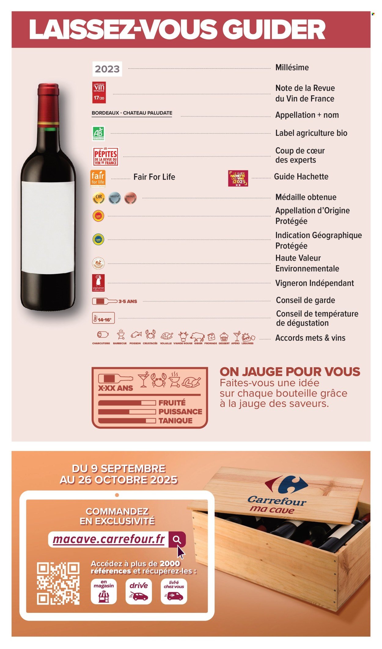 Catalogue CARREFOUR MARKET - LA FOIRE AUX VINS, LE GOÛT DES BONS PLANS (2025-10-02 - 2025-10-19)