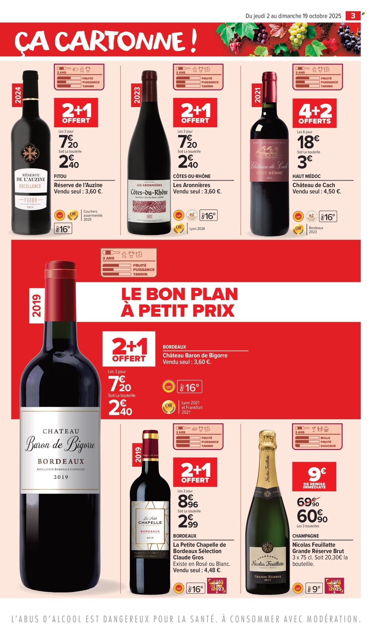 Catalogue CARREFOUR MARKET - LA FOIRE AUX VINS, LE GOÛT DES BONS PLANS (2025-10-02 - 2025-10-19)