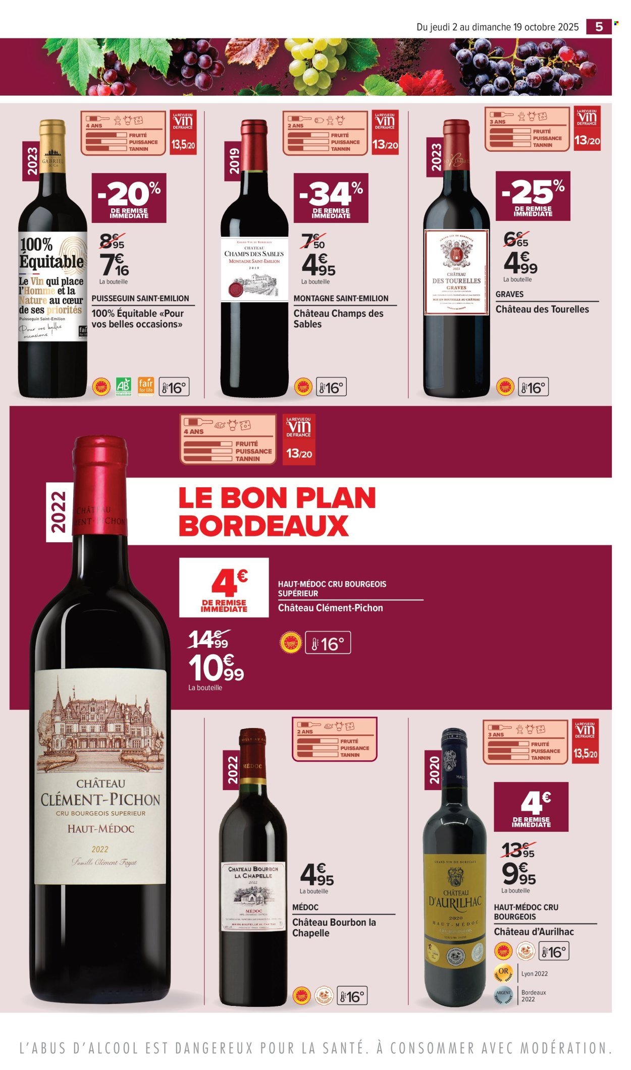 Catalogue CARREFOUR MARKET - LA FOIRE AUX VINS, LE GOÛT DES BONS PLANS (2025-10-02 - 2025-10-19)
