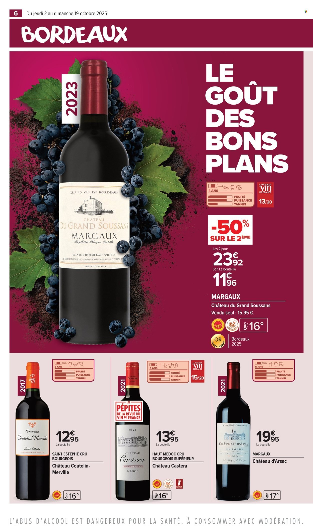 Catalogue CARREFOUR MARKET - LA FOIRE AUX VINS, LE GOÛT DES BONS PLANS (2025-10-02 - 2025-10-19)