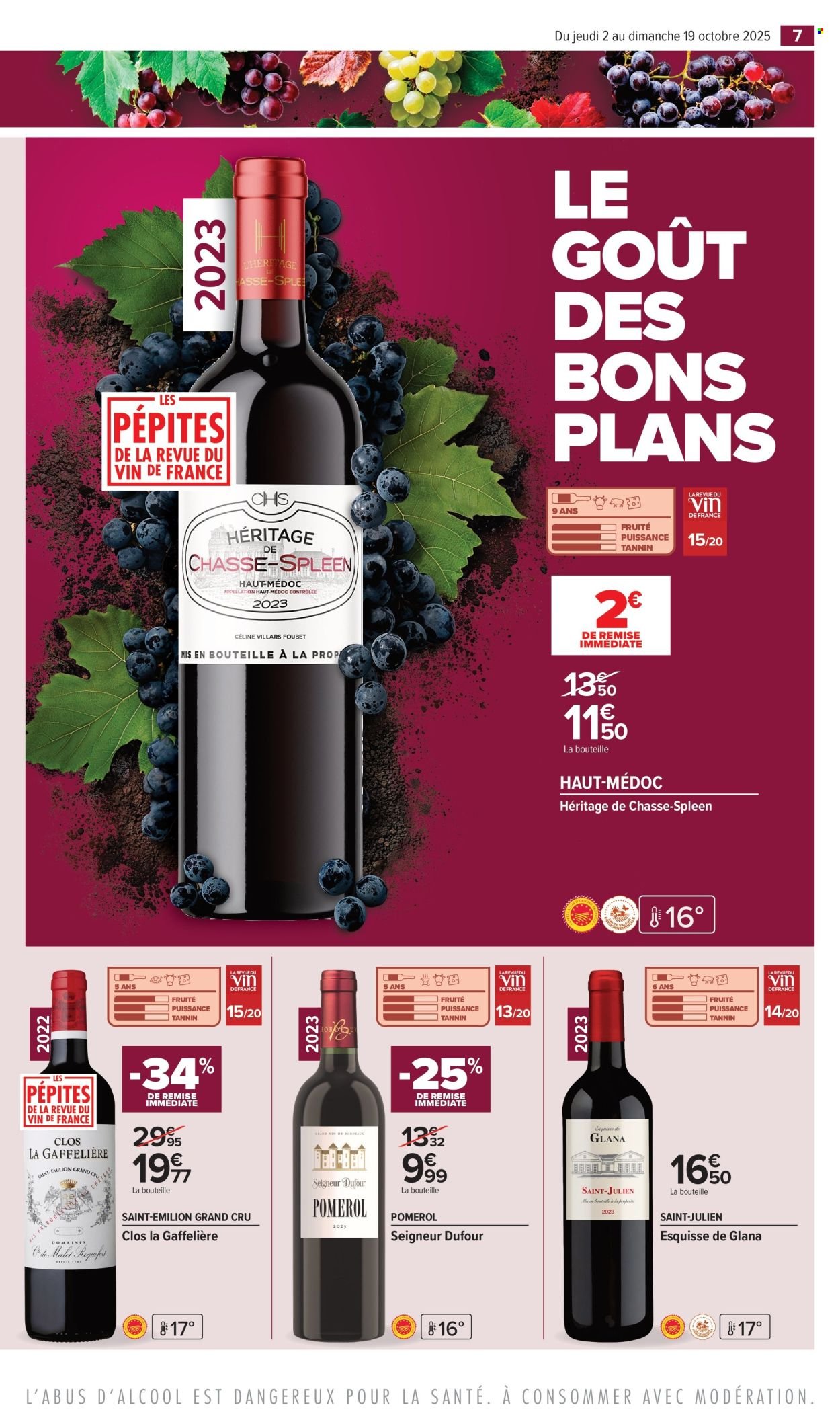 Catalogue CARREFOUR MARKET - LA FOIRE AUX VINS, LE GOÛT DES BONS PLANS (2025-10-02 - 2025-10-19)
