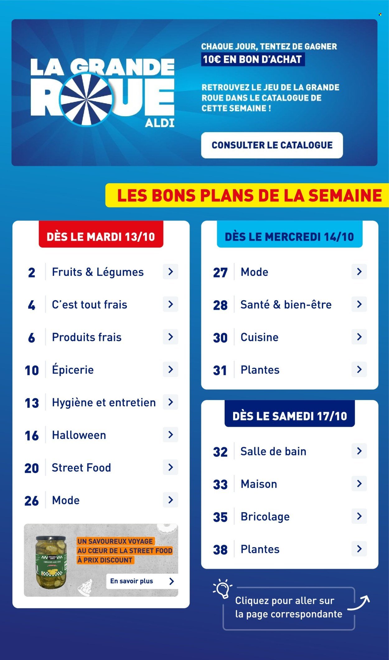 Catalogue ALDI - Un savoureux voyage au cœur de la street food à prix discount