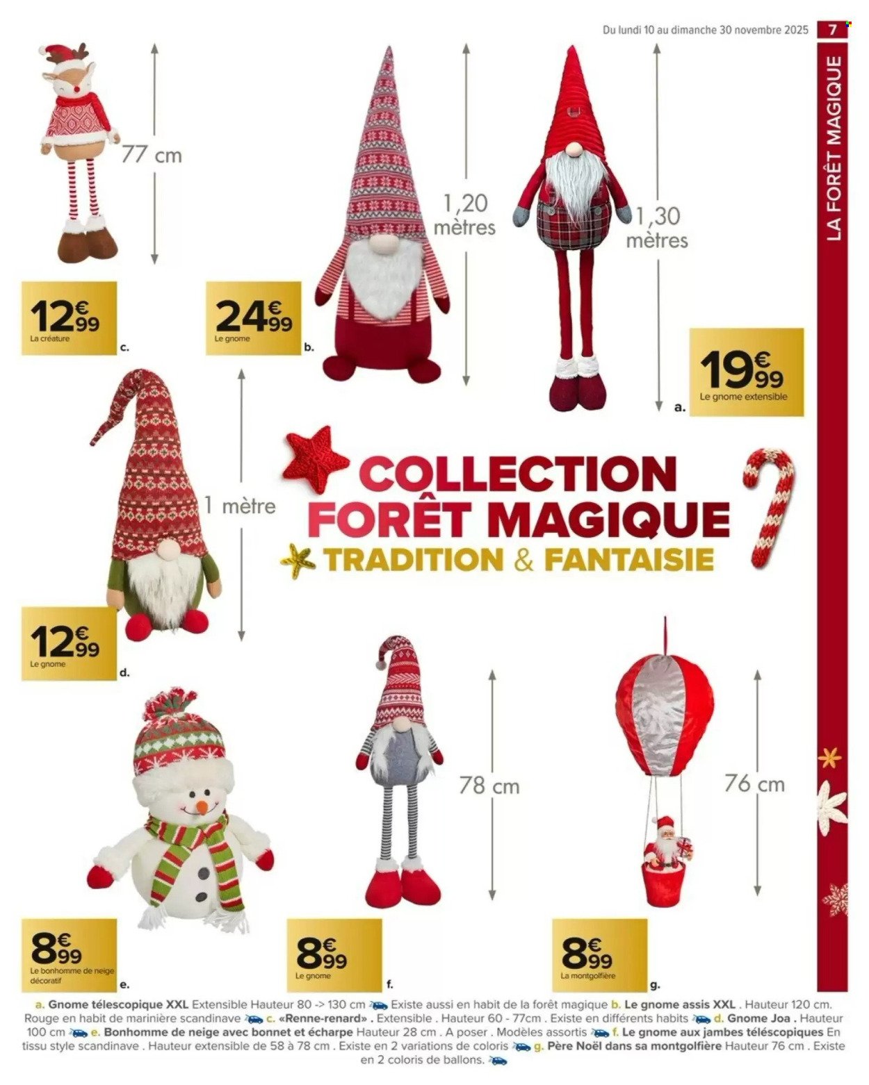 Catalogue CARREFOUR MARKET - DÉCO ET ART DE LA TABLE POUR LES FÊTES