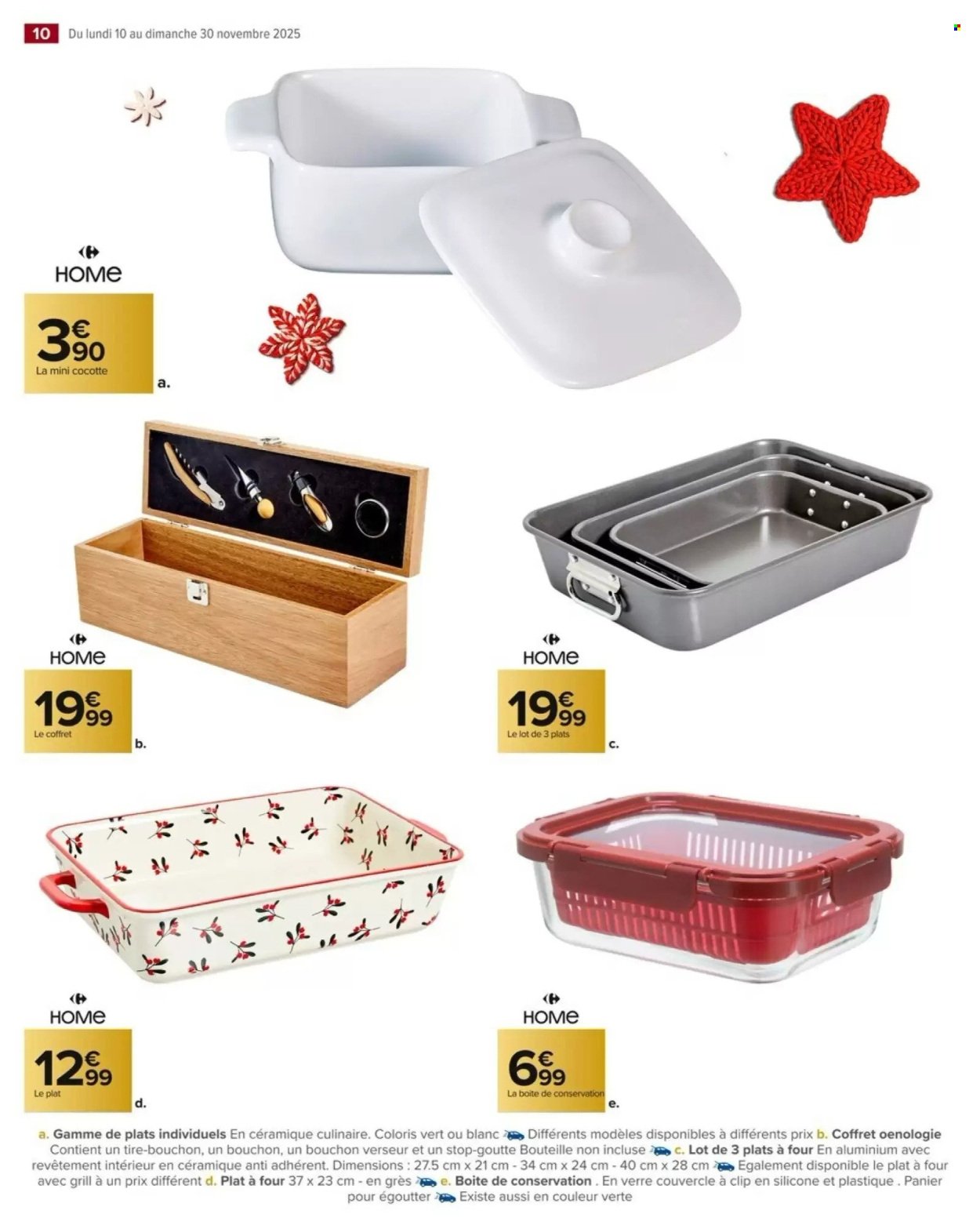 Catalogue CARREFOUR MARKET - DÉCO ET ART DE LA TABLE POUR LES FÊTES