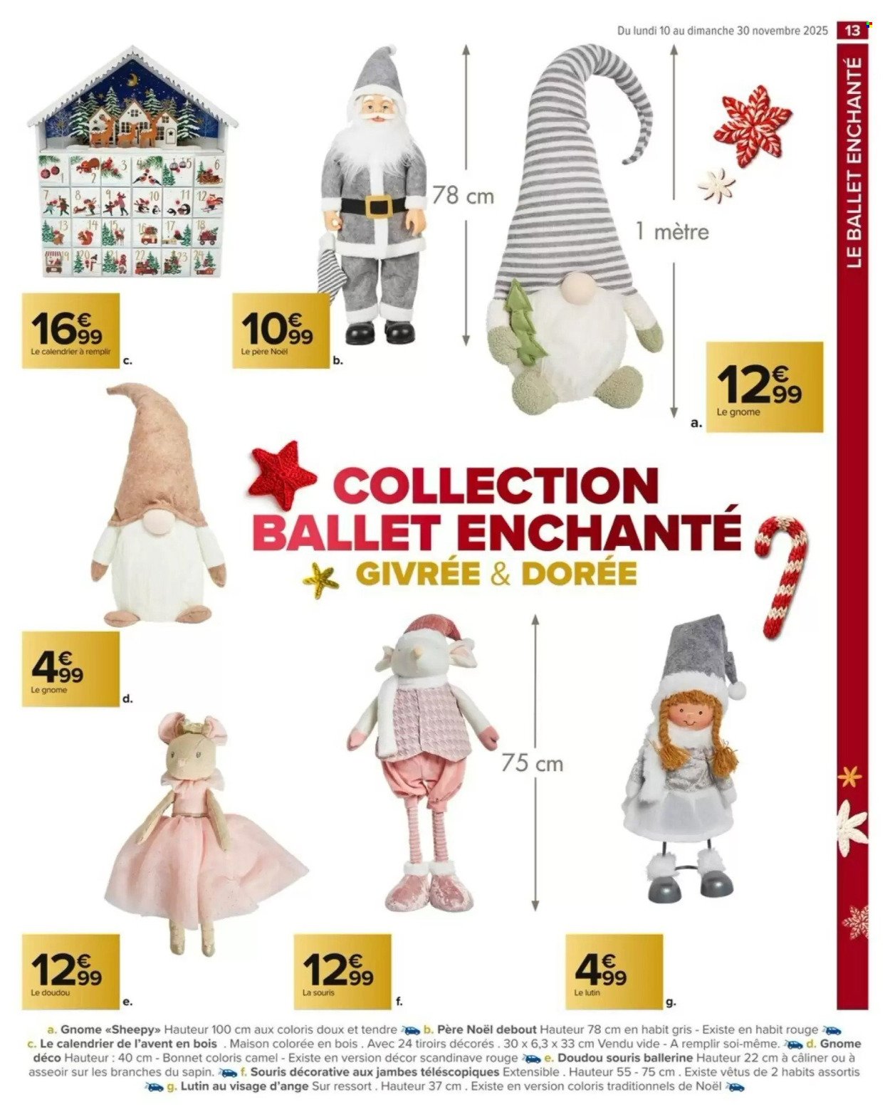 Catalogue CARREFOUR MARKET - DÉCO ET ART DE LA TABLE POUR LES FÊTES