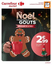 Catalogue CARREFOUR MARKET - DÉCO ET ART DE LA TABLE POUR LES FÊTES