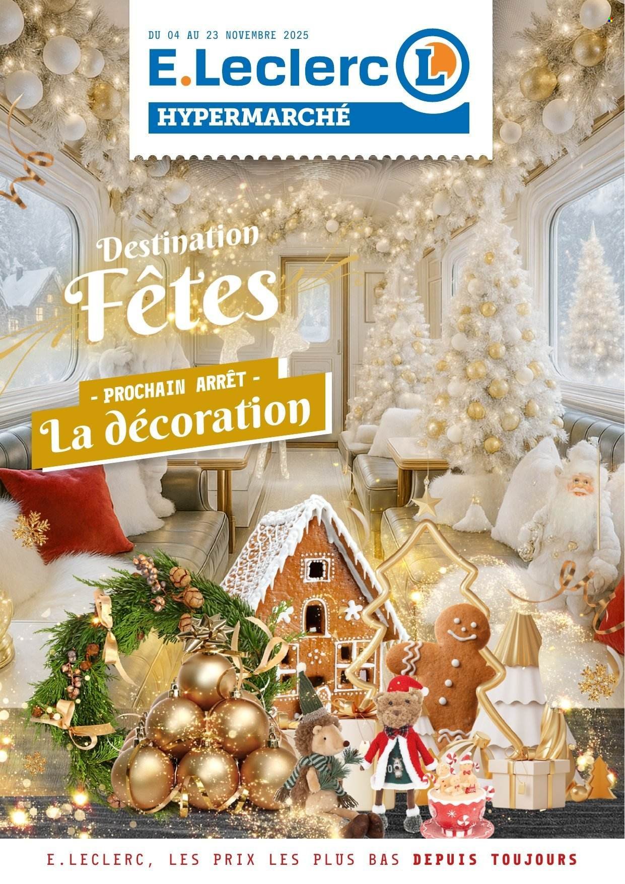 Catalogue E.LECLERC - Du mardi 4 novembre 2025