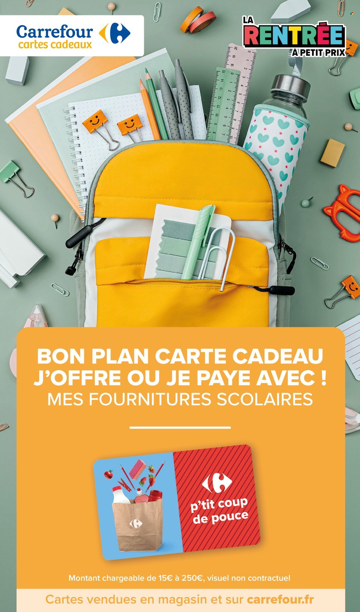 Catalogue CARREFOUR MARKET - LA RENTRÉE À PETIT PRIX (2025-07-29 - 2025-08-17)