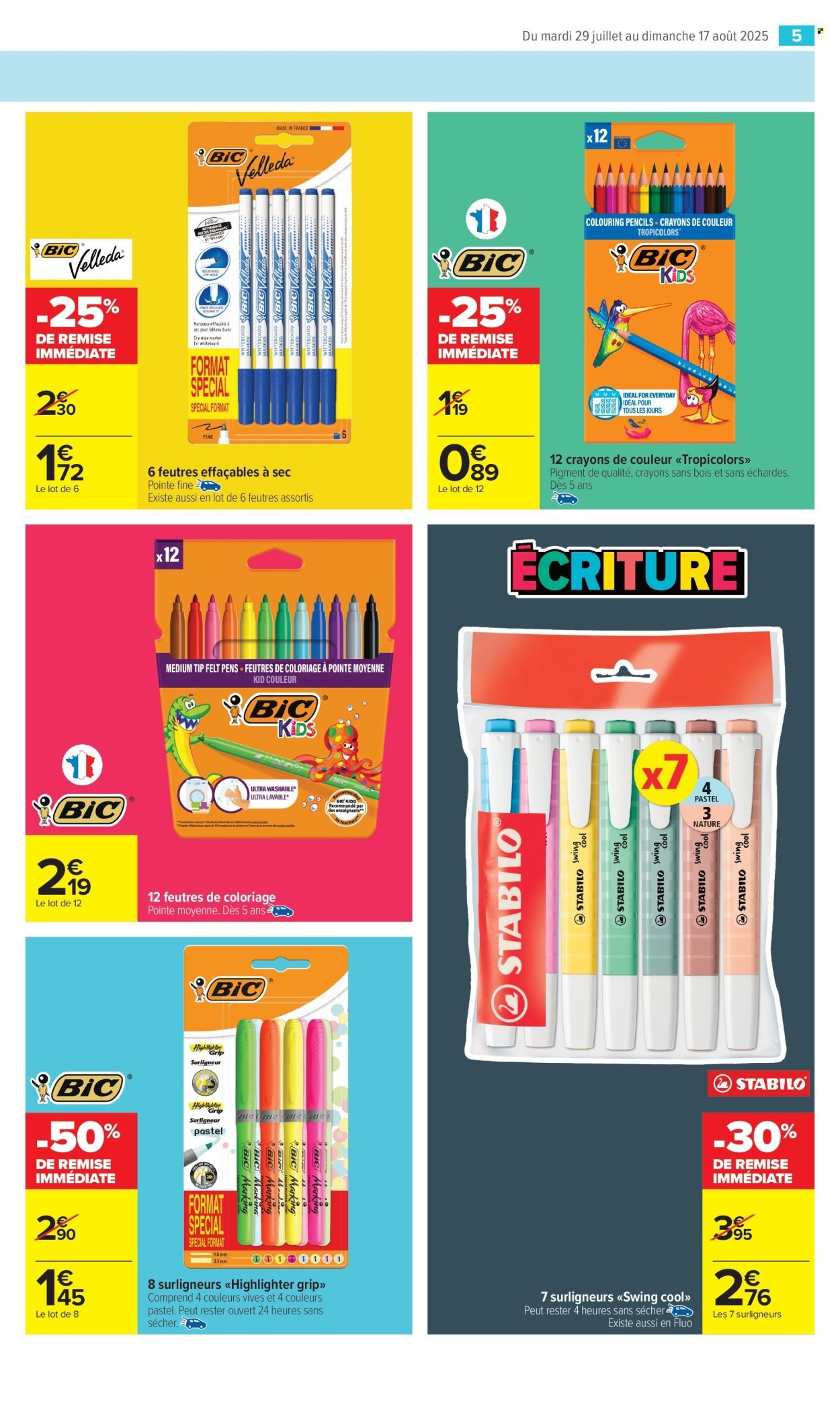 Catalogue CARREFOUR MARKET - LA RENTRÉE À PETIT PRIX (2025-07-29 - 2025-08-17)