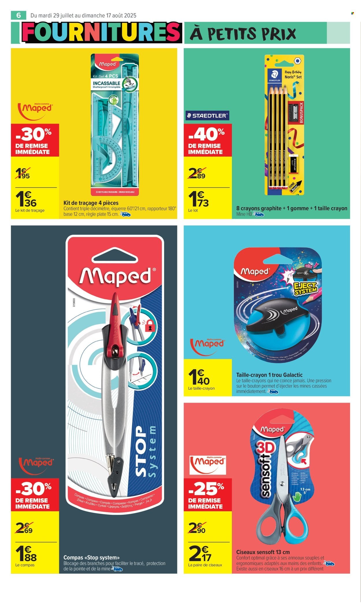 Catalogue CARREFOUR MARKET - LA RENTRÉE À PETIT PRIX (2025-07-29 - 2025-08-17)