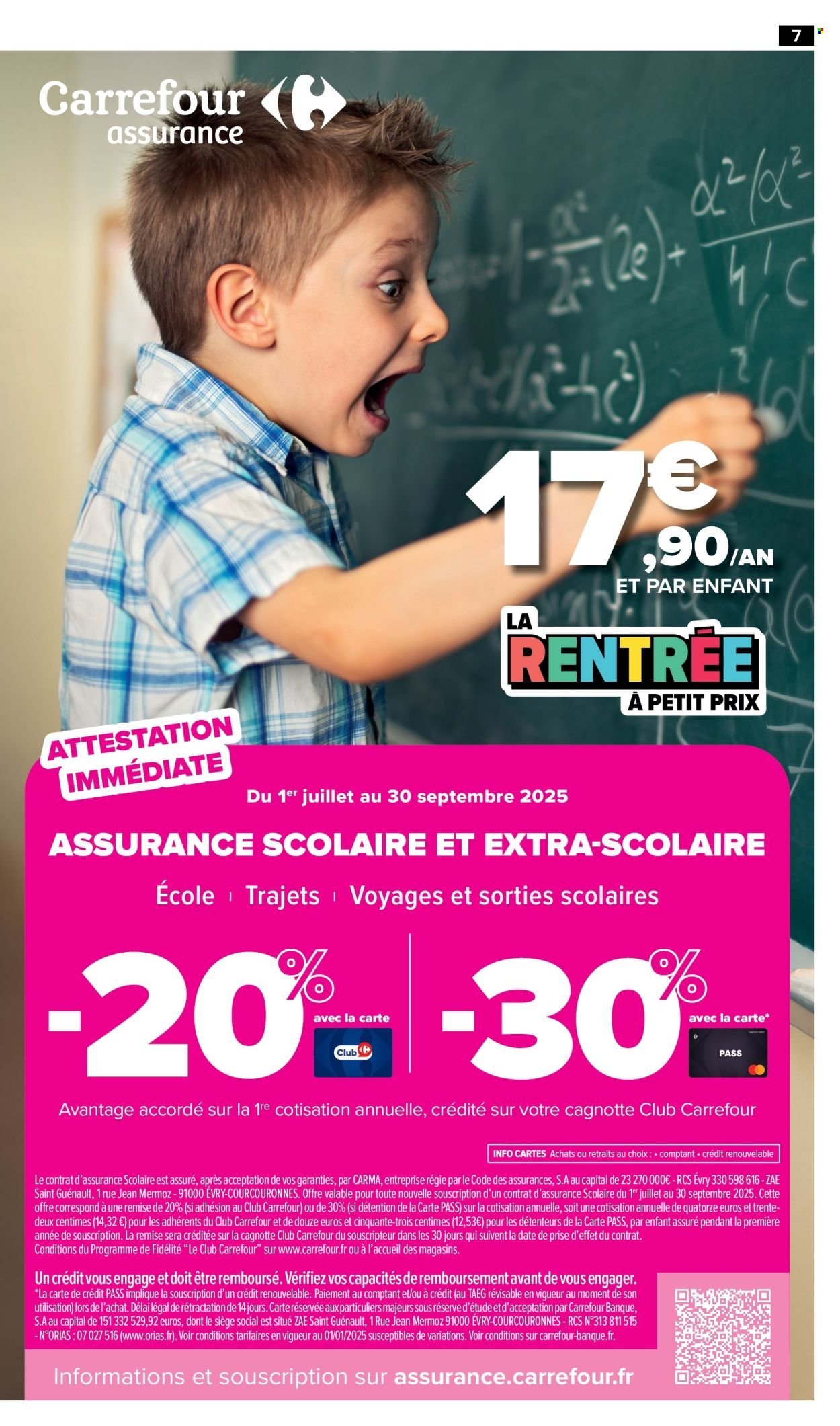 Catalogue CARREFOUR MARKET - LA RENTRÉE À PETIT PRIX (2025-07-29 - 2025-08-17)