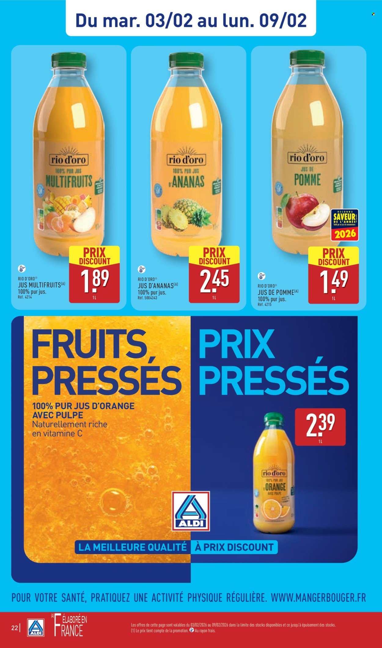 Catalogue ALDI - Un savoureux voyage au cœur de la street food à prix discount (2026-02-03 - 2026-02-09)