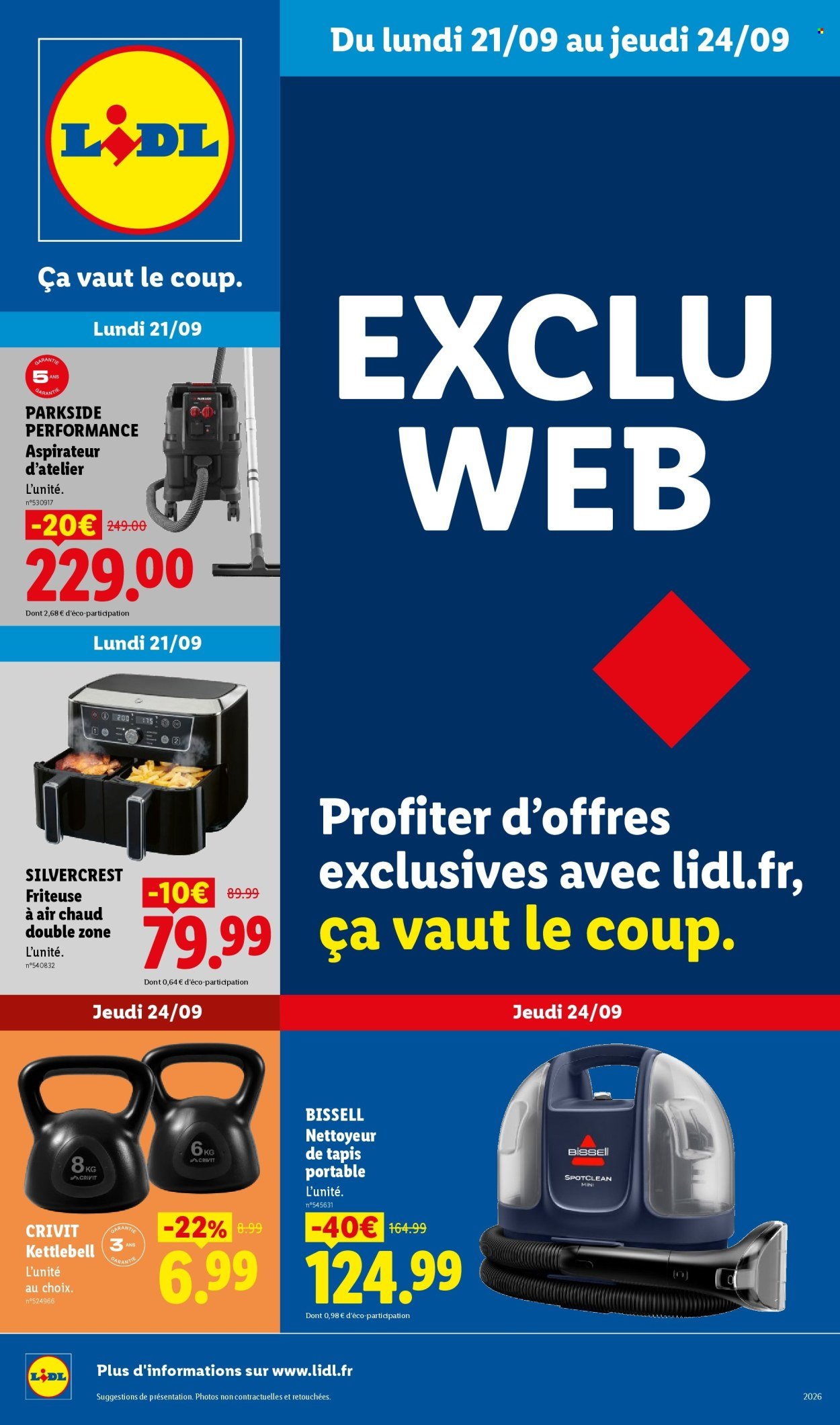 Catalogue LIDL - Les Exclus Web de la semaine