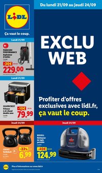 Catalogue LIDL - Les Exclus Web de la semaine