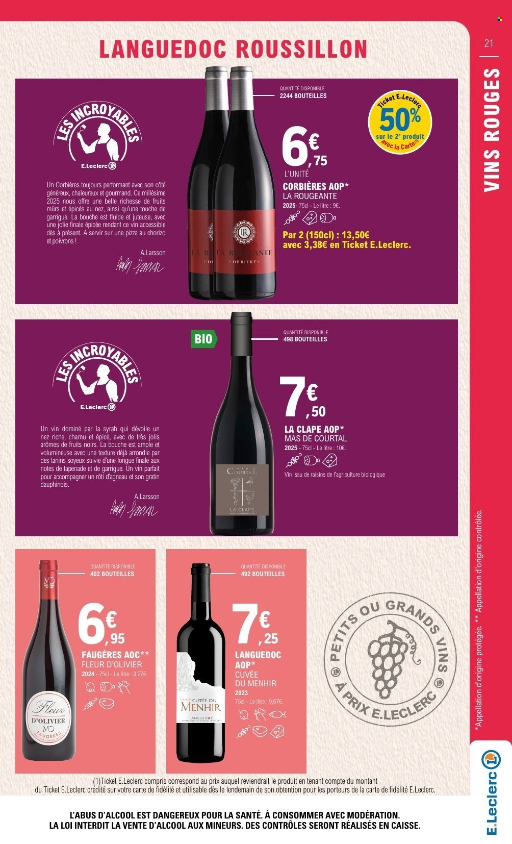 Catalogue E.LECLERC - Du mardi 20 octobre 2026