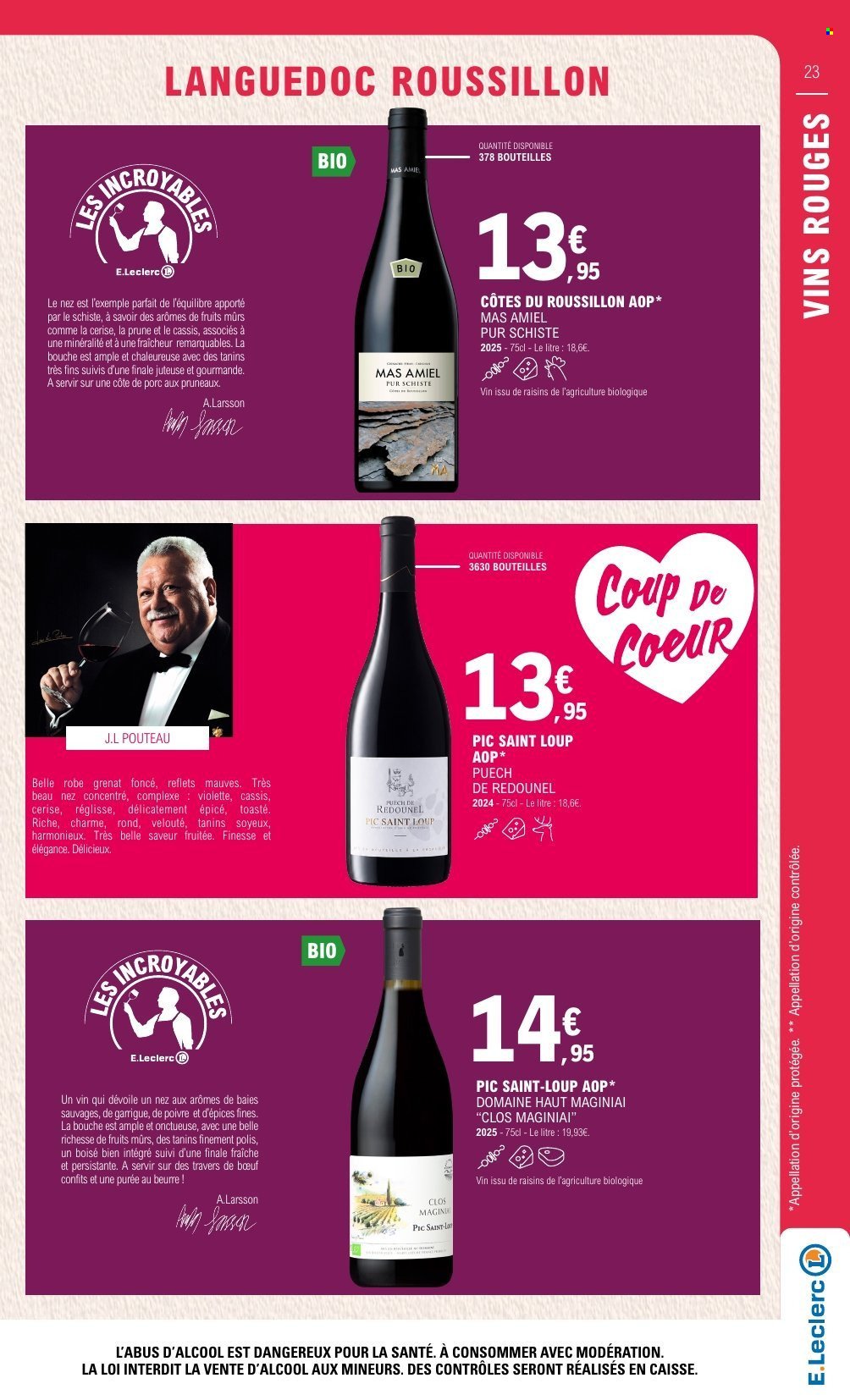 Catalogue E.LECLERC - Du mardi 20 octobre 2026