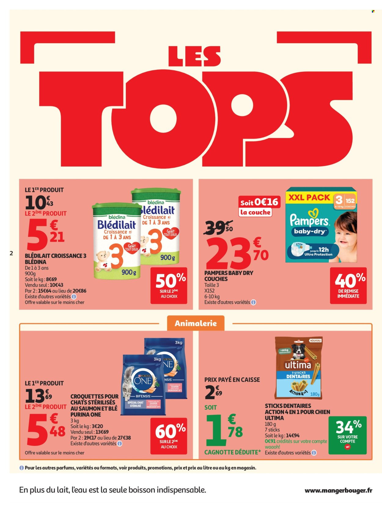 Catalogue AUCHAN - Tops, Halles hypers