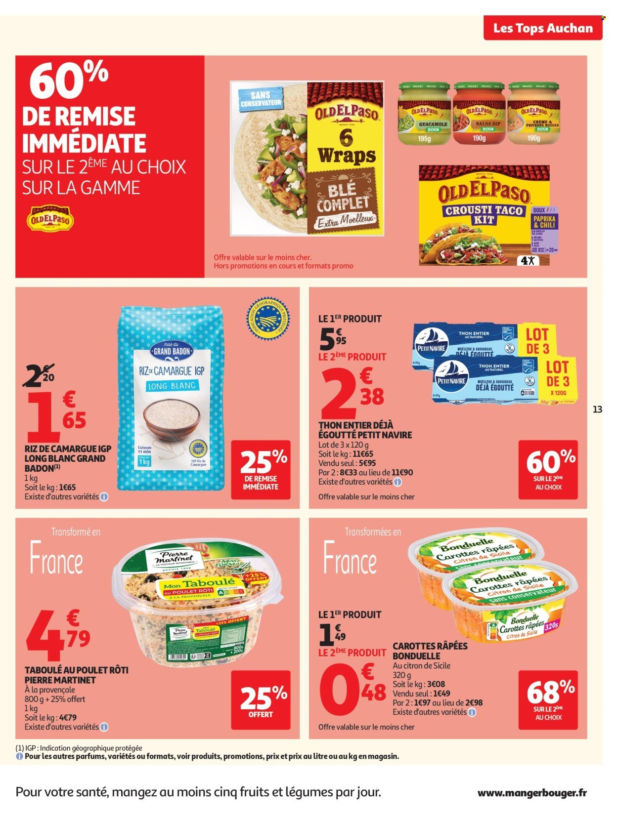 Catalogue AUCHAN - Tops, Halles hypers