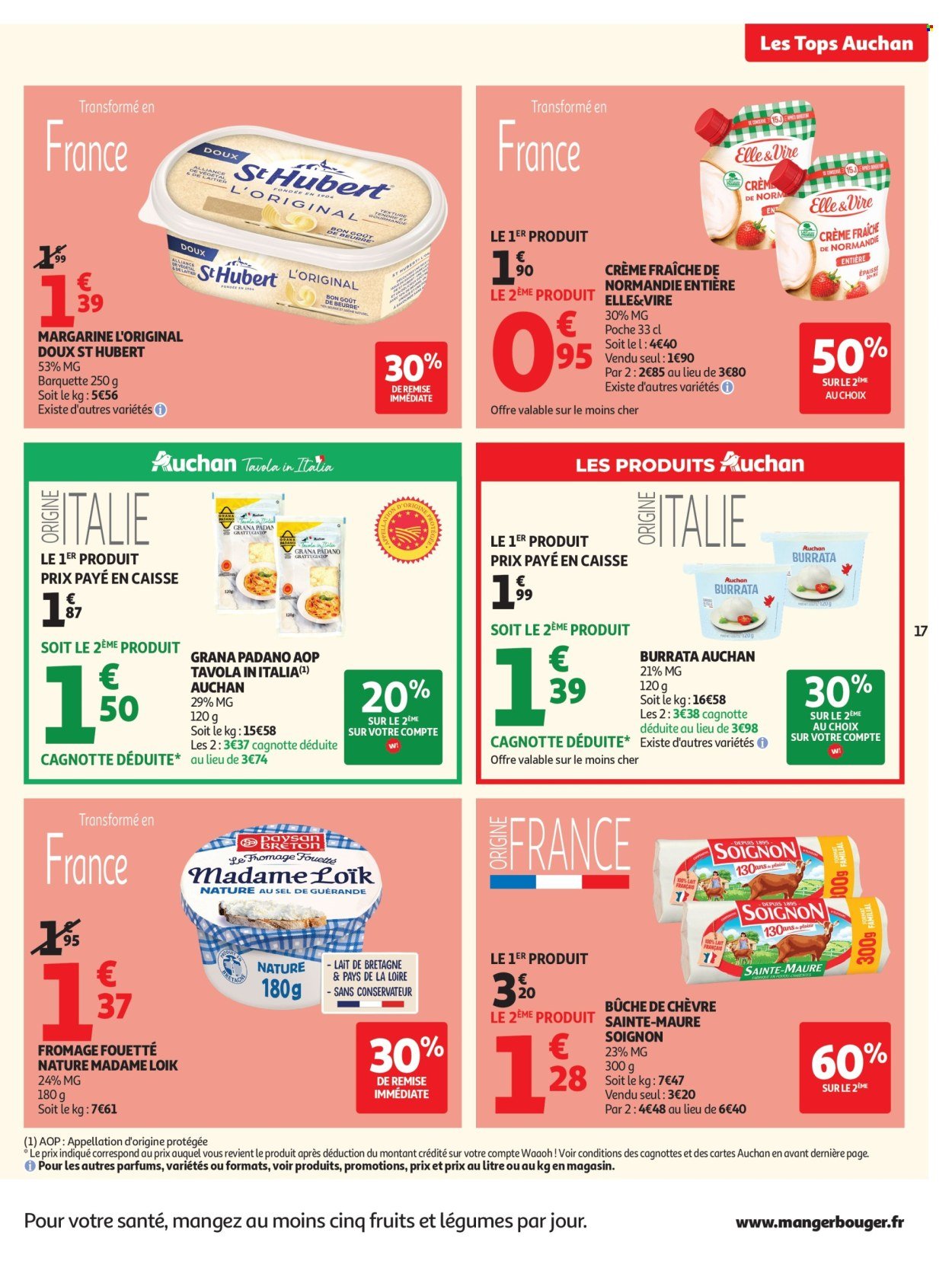 Catalogue AUCHAN - Tops, Halles hypers