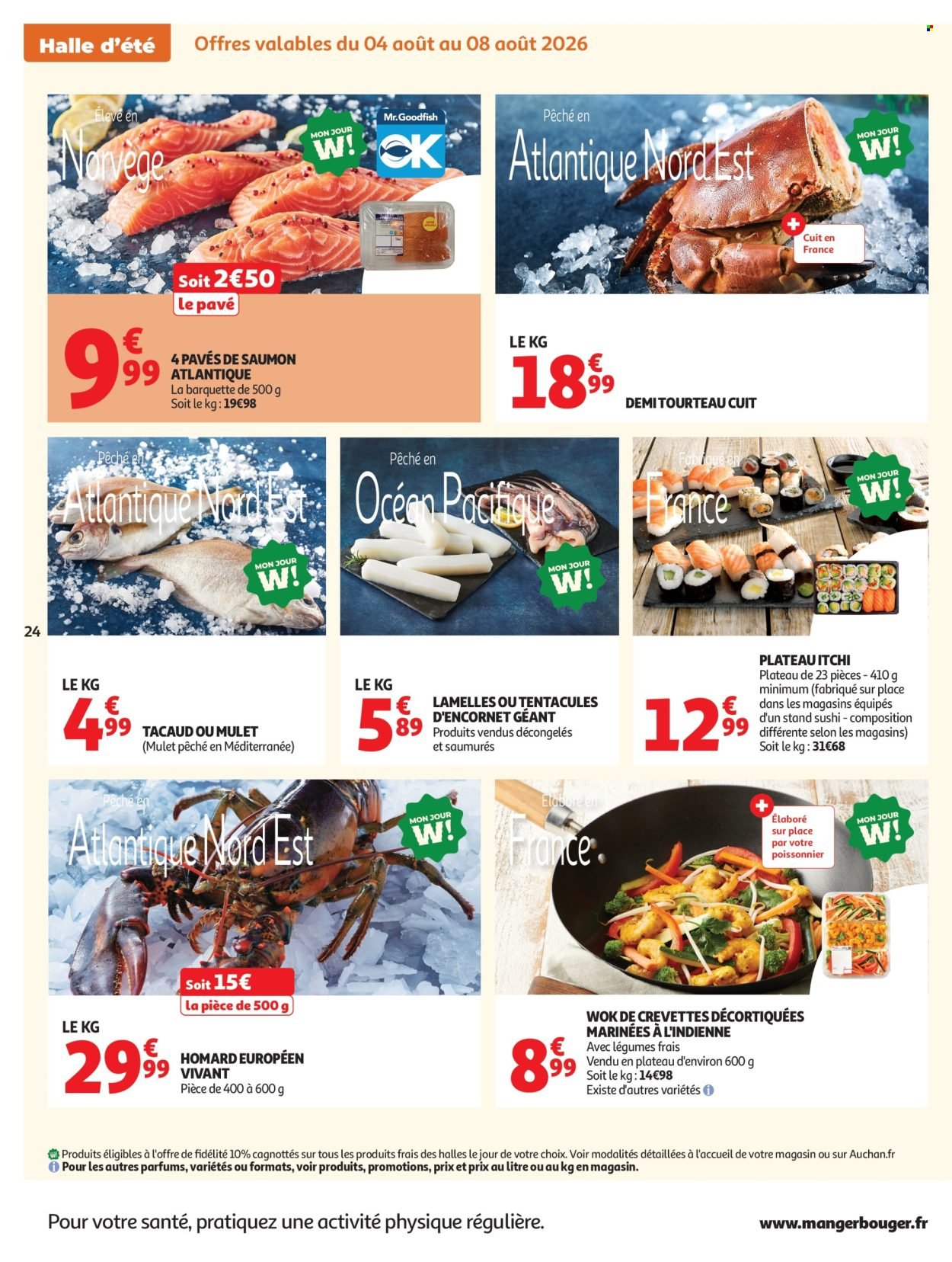 Catalogue AUCHAN - Tops, Halles hypers