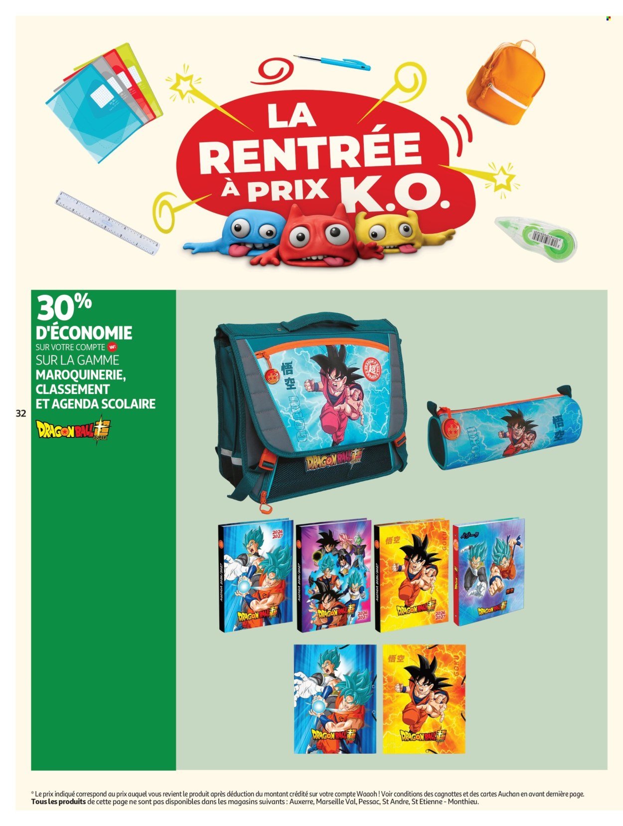 Catalogue AUCHAN - Tops, Halles hypers