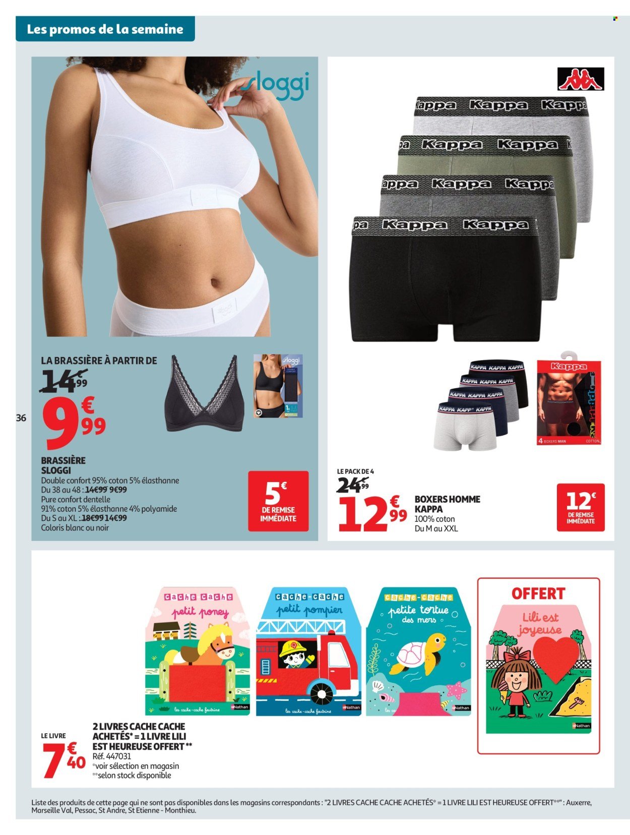 Catalogue AUCHAN - Tops, Halles hypers