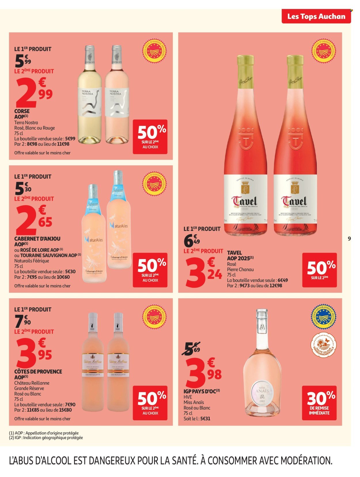 Catalogue AUCHAN - Tops, Halles hypers