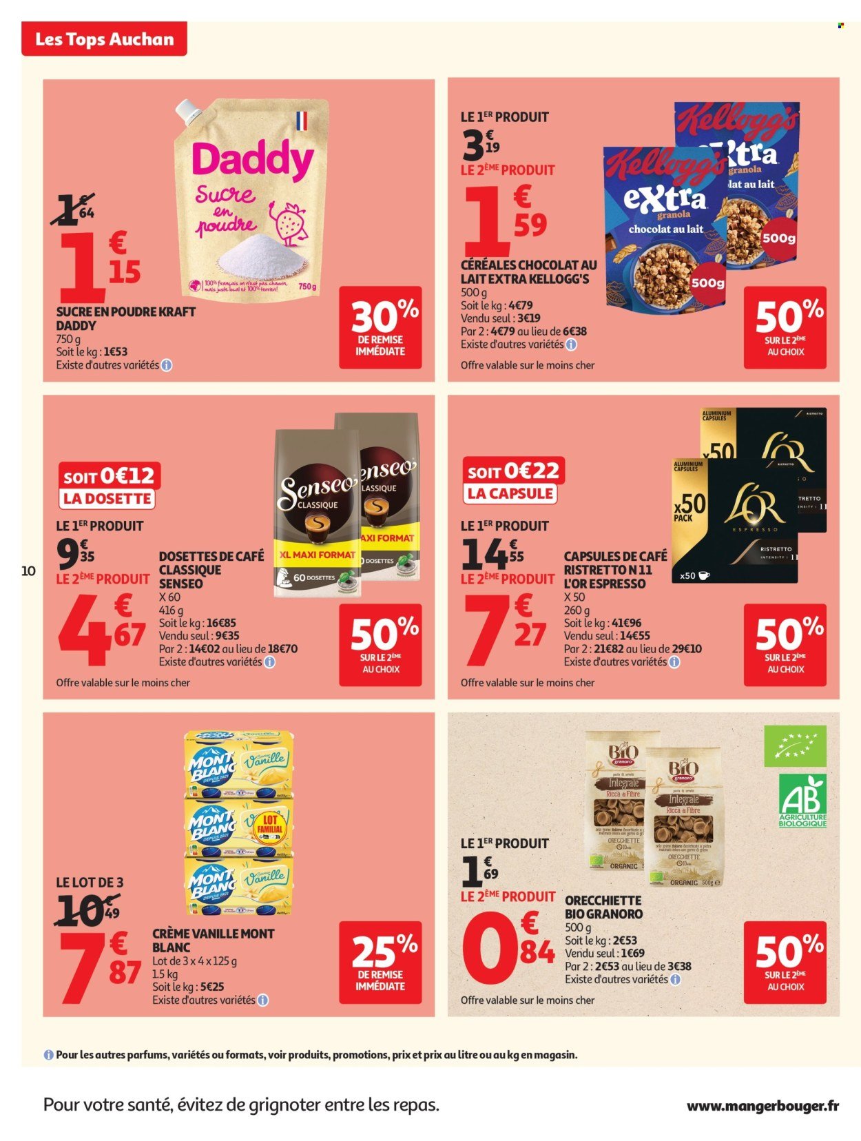 Catalogue AUCHAN - Tops, Halles hypers