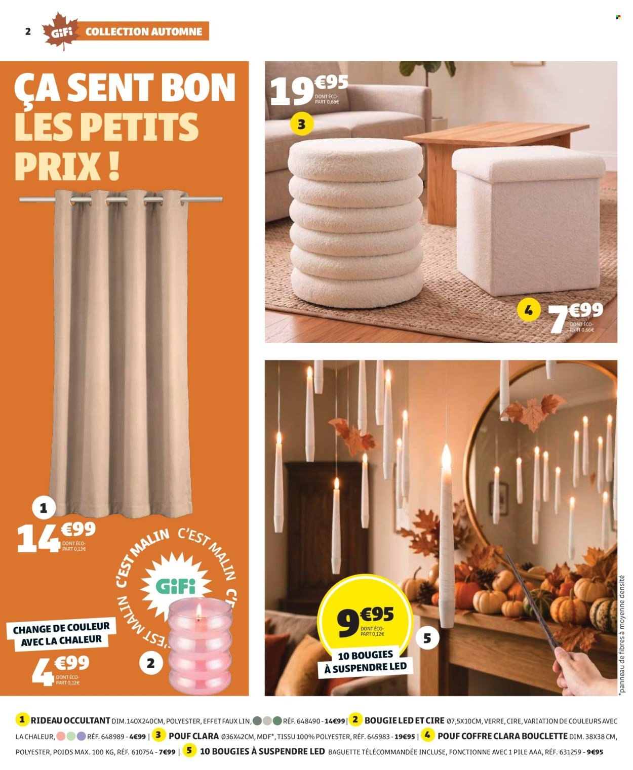 Catalogue GIFI - Un automne à croquer !