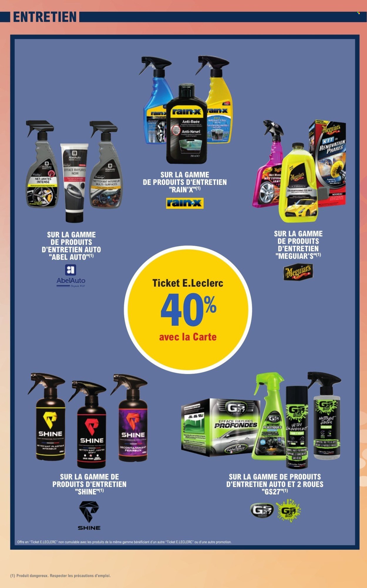 Catalogue E.LECLERC - JEU ANNIVERSAIRE