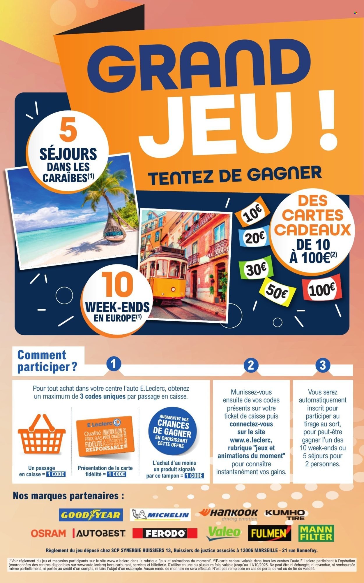 Catalogue E.LECLERC - JEU ANNIVERSAIRE