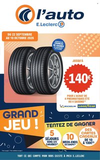 Catalogue E.LECLERC - JEU ANNIVERSAIRE