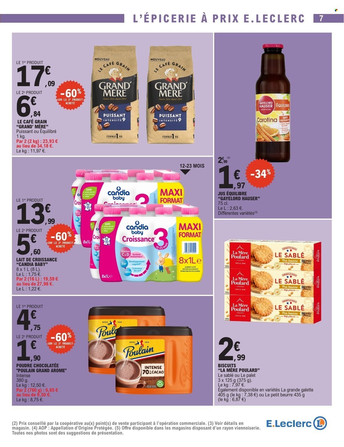 Catalogue E.LECLERC - TRAFIC POUVOIR ACHAT