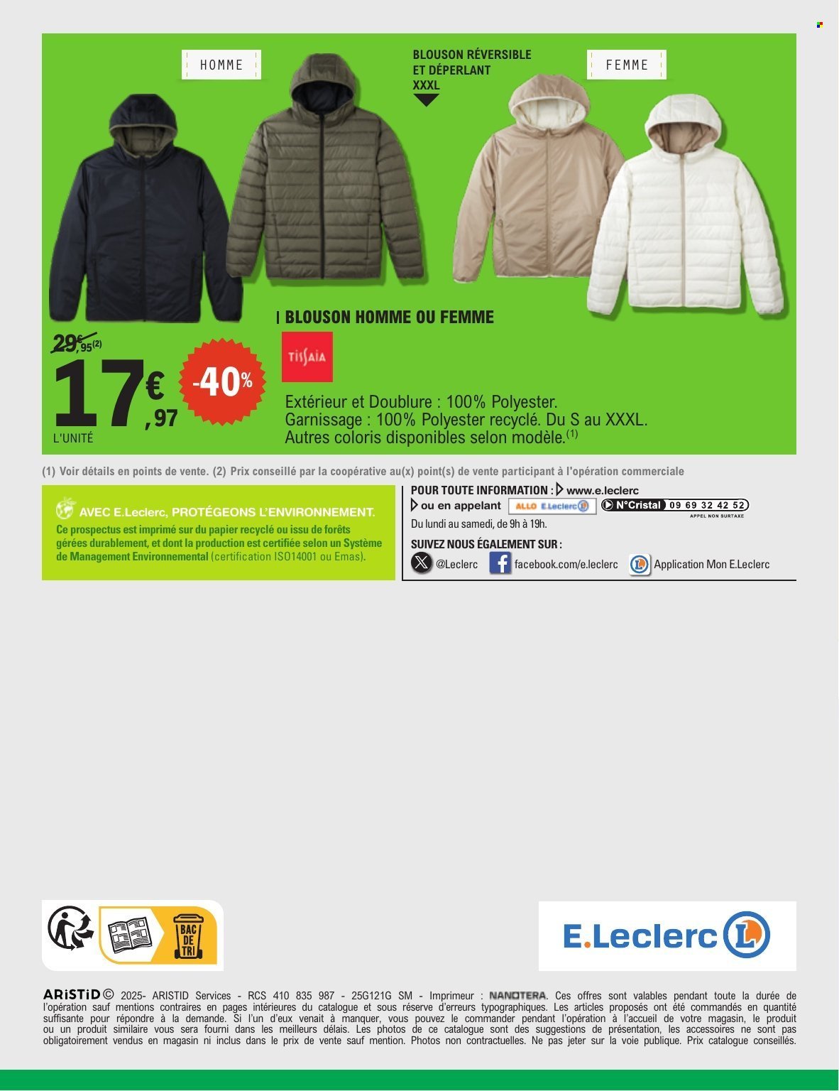 Catalogue E.LECLERC - DEPENSER MOINS (2025-10-14 - 2025-10-25)