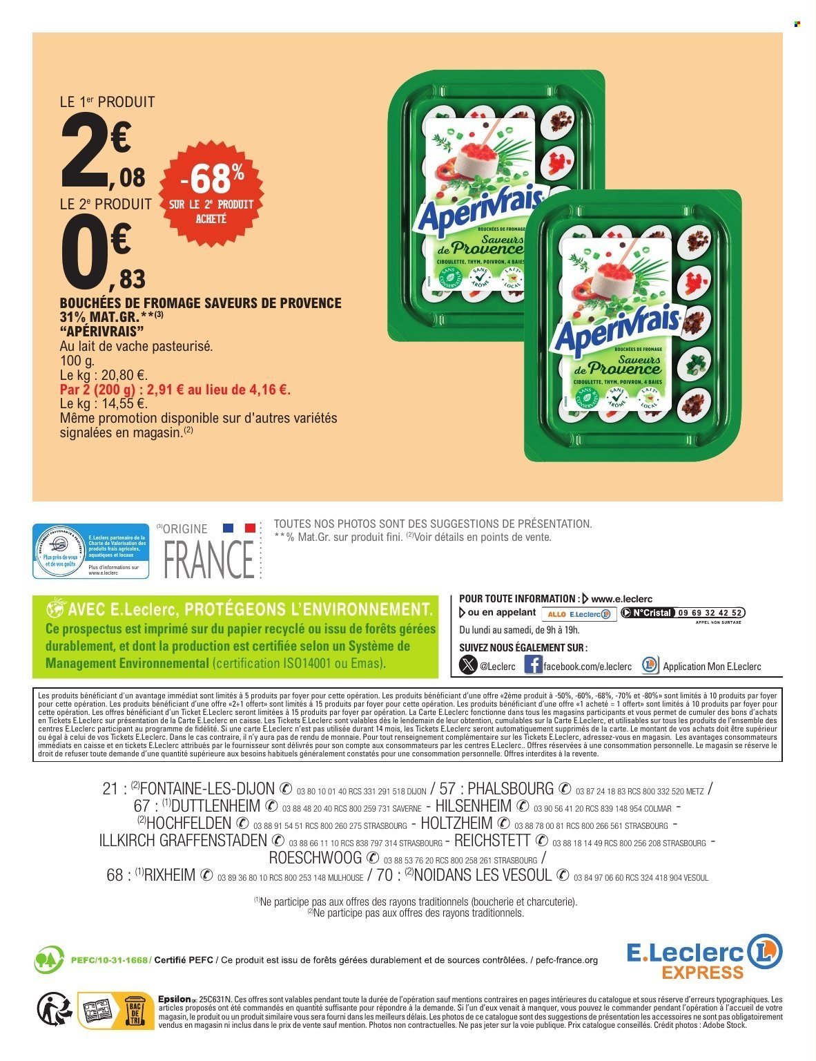 Catalogue E.LECLERC - DEPENSER MOINS  Express (2025-12-16 - 2025-12-27)