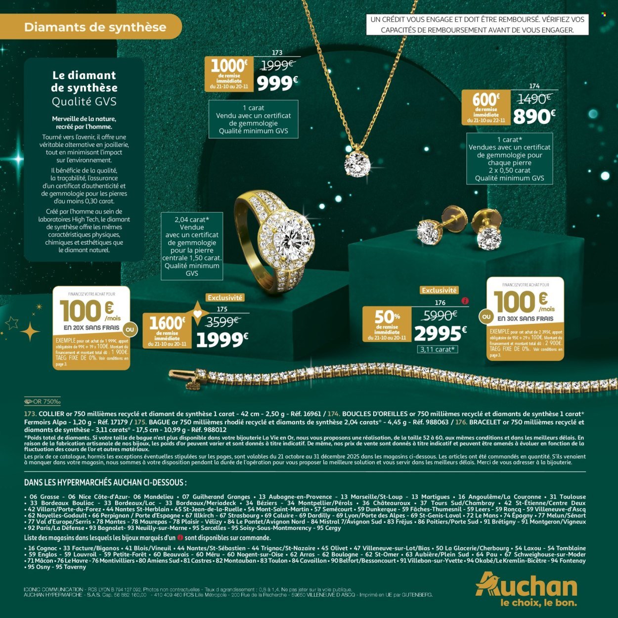 Catalogue AUCHAN - Bon Noël et bonnes affaires