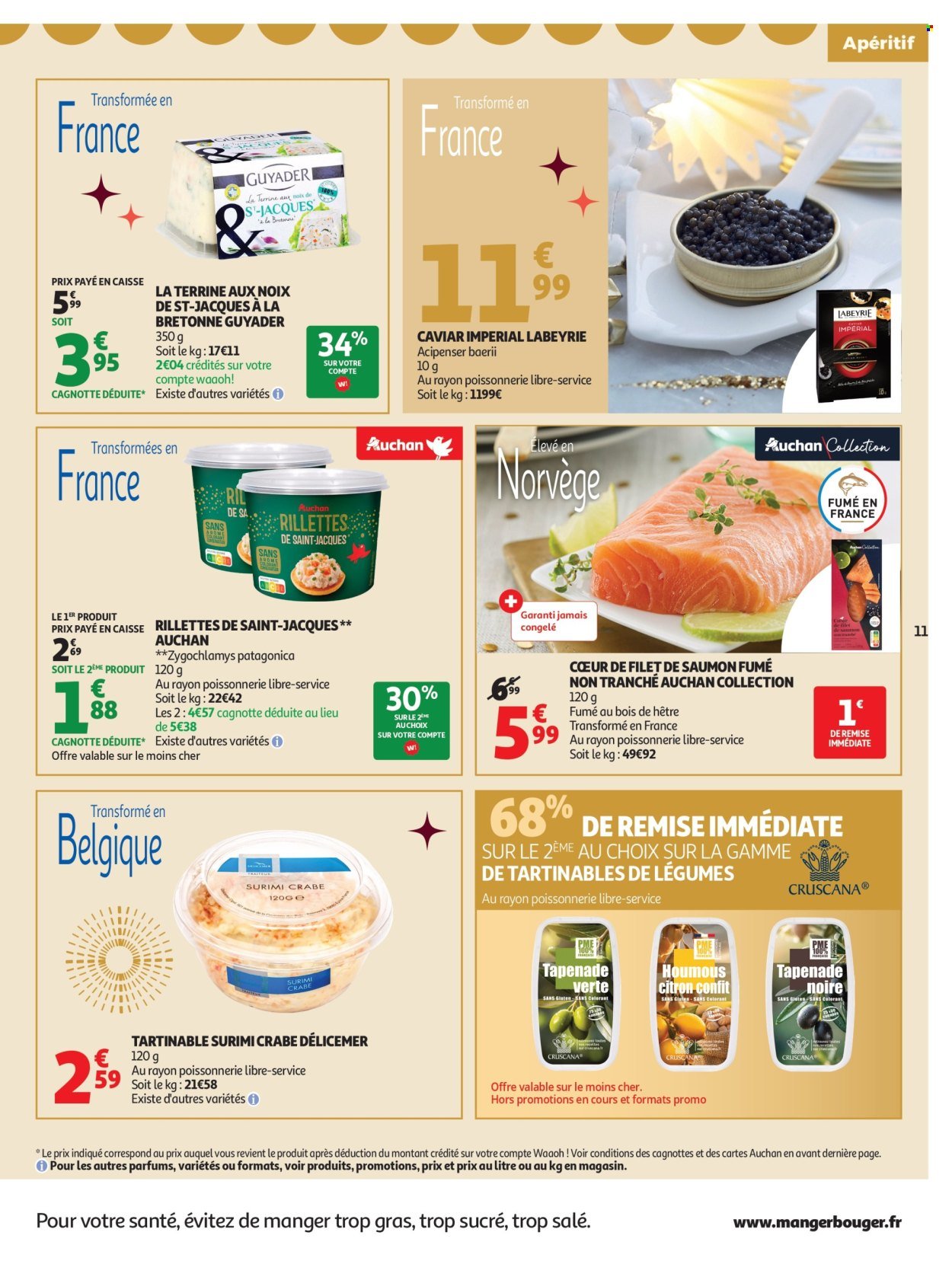 Catalogue AUCHAN - Sélection gourmet (2025-12-16 - 2025-12-31)
