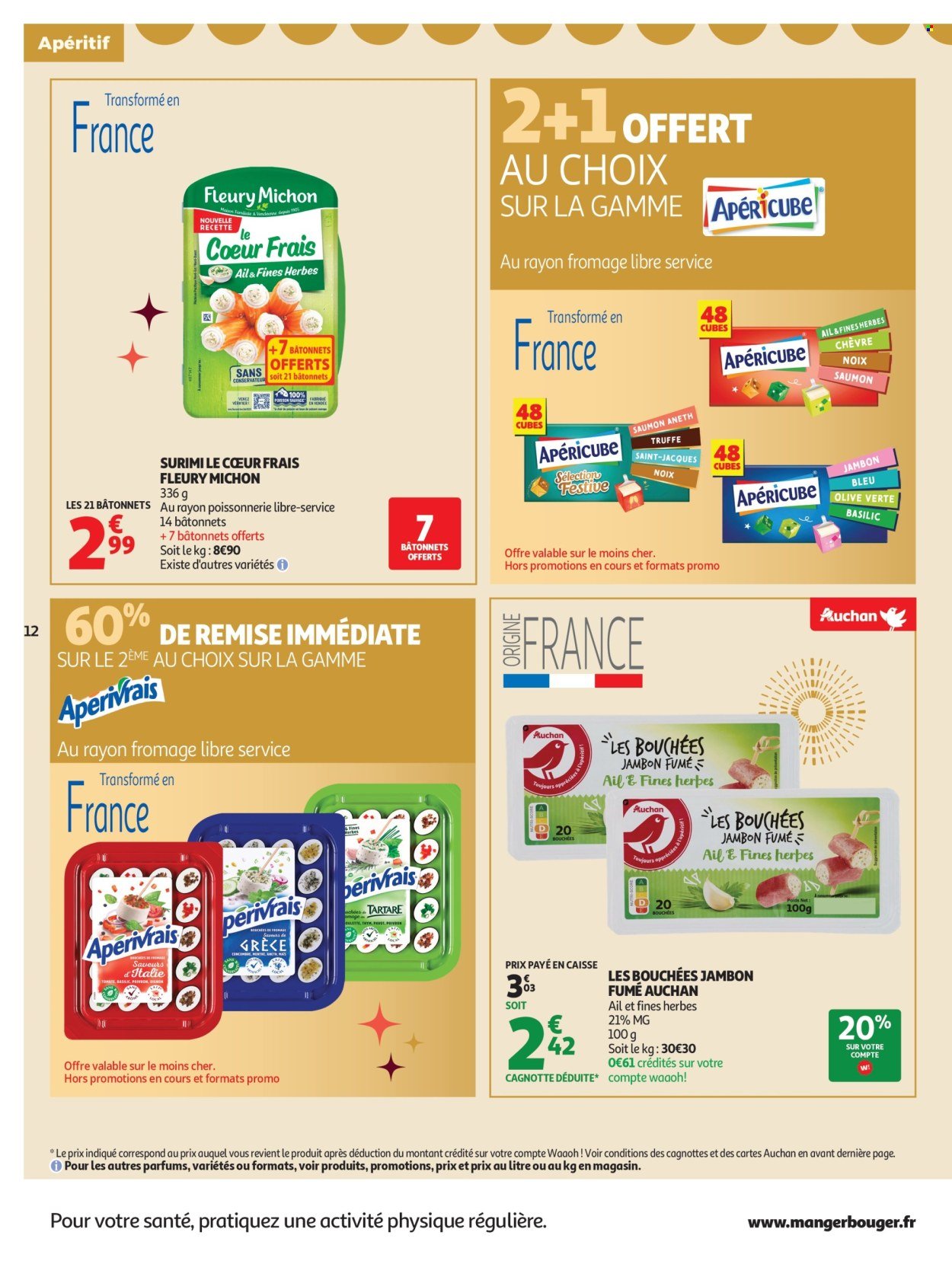 Catalogue AUCHAN - Sélection gourmet (2025-12-16 - 2025-12-31)