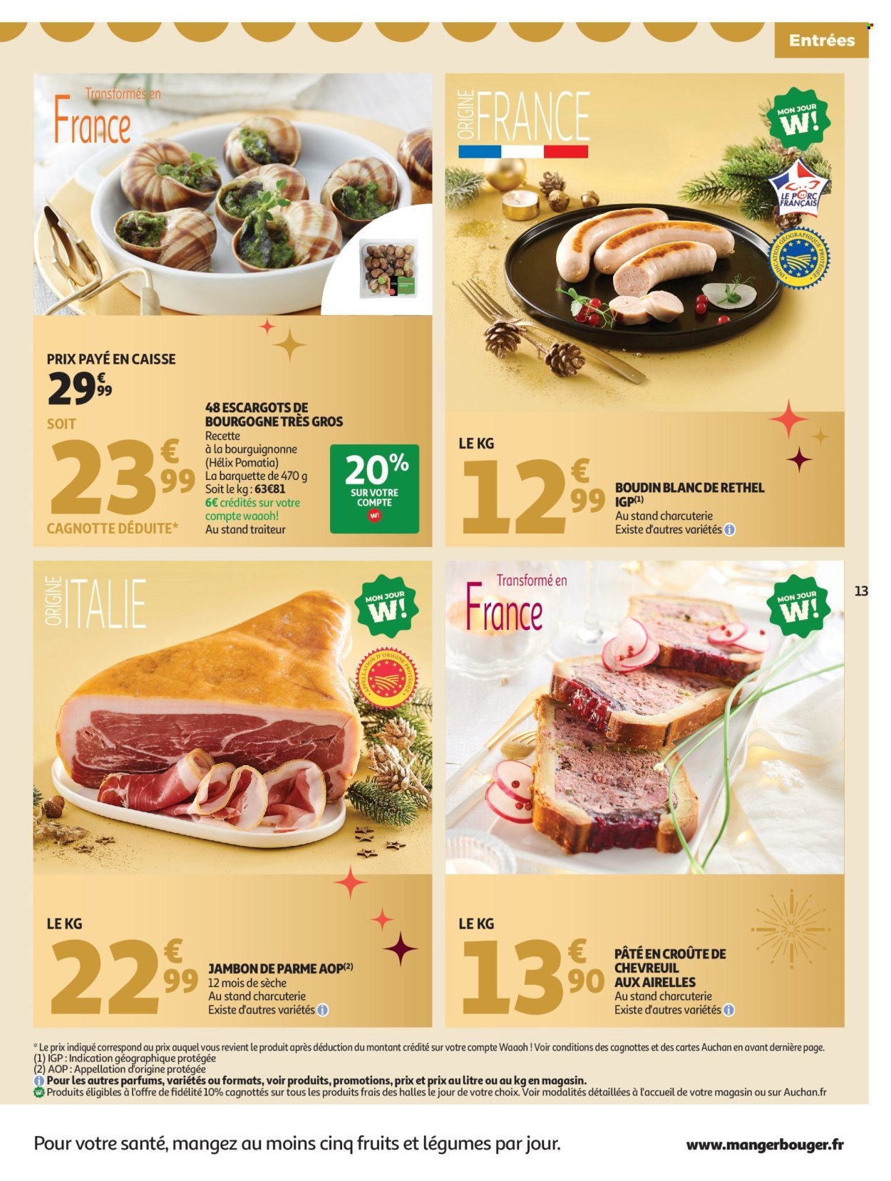 Catalogue AUCHAN - Sélection gourmet (2025-12-16 - 2025-12-31)