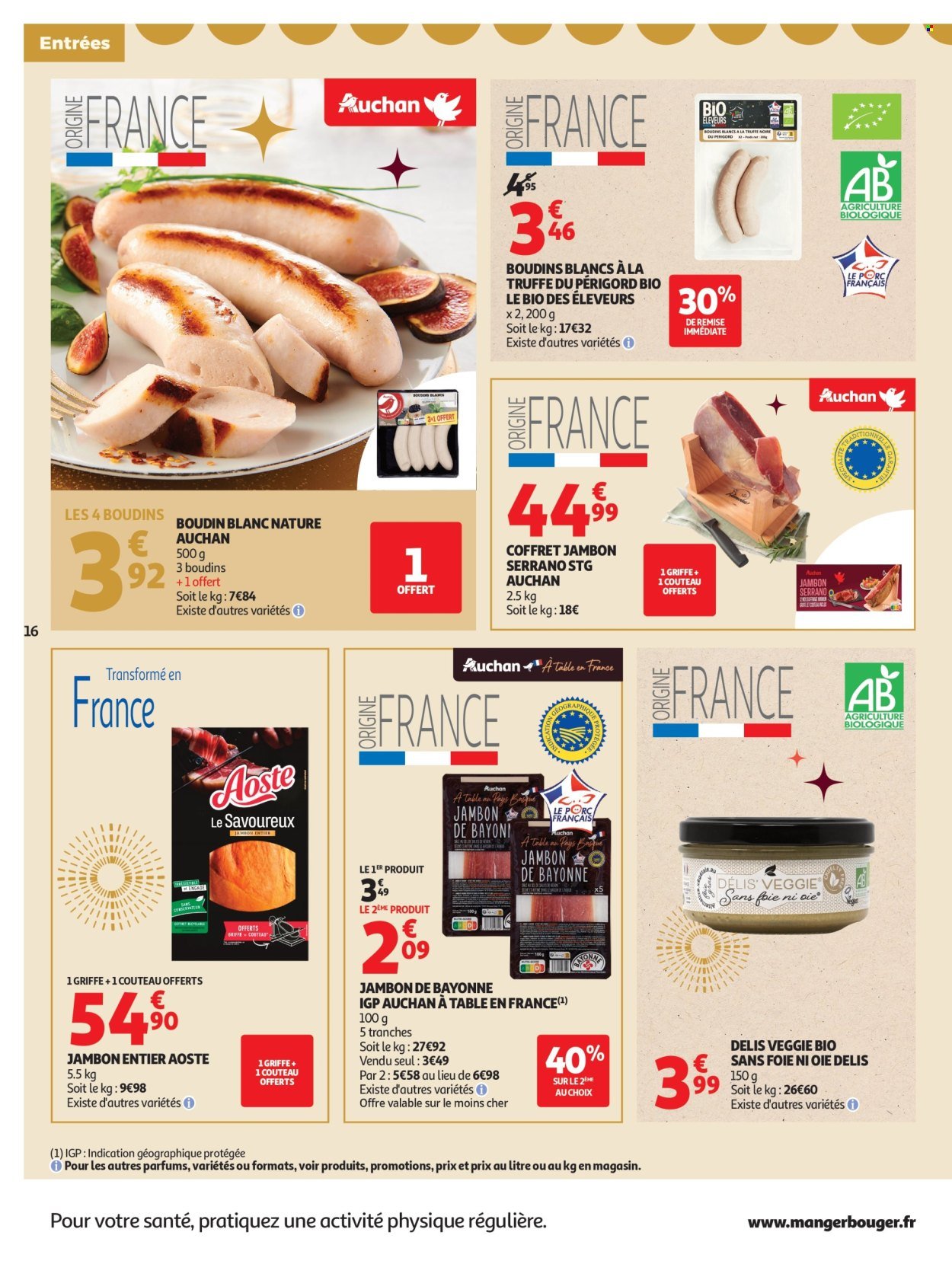 Catalogue AUCHAN - Sélection gourmet (2025-12-16 - 2025-12-31)