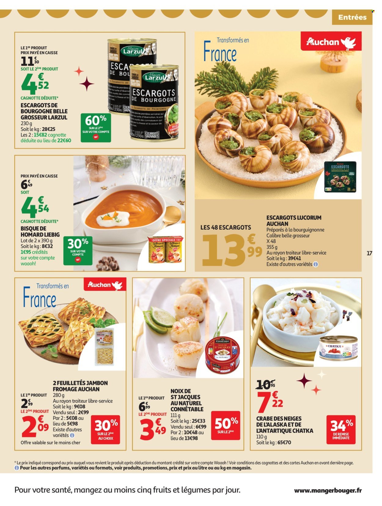 Catalogue AUCHAN - Sélection gourmet (2025-12-16 - 2025-12-31)