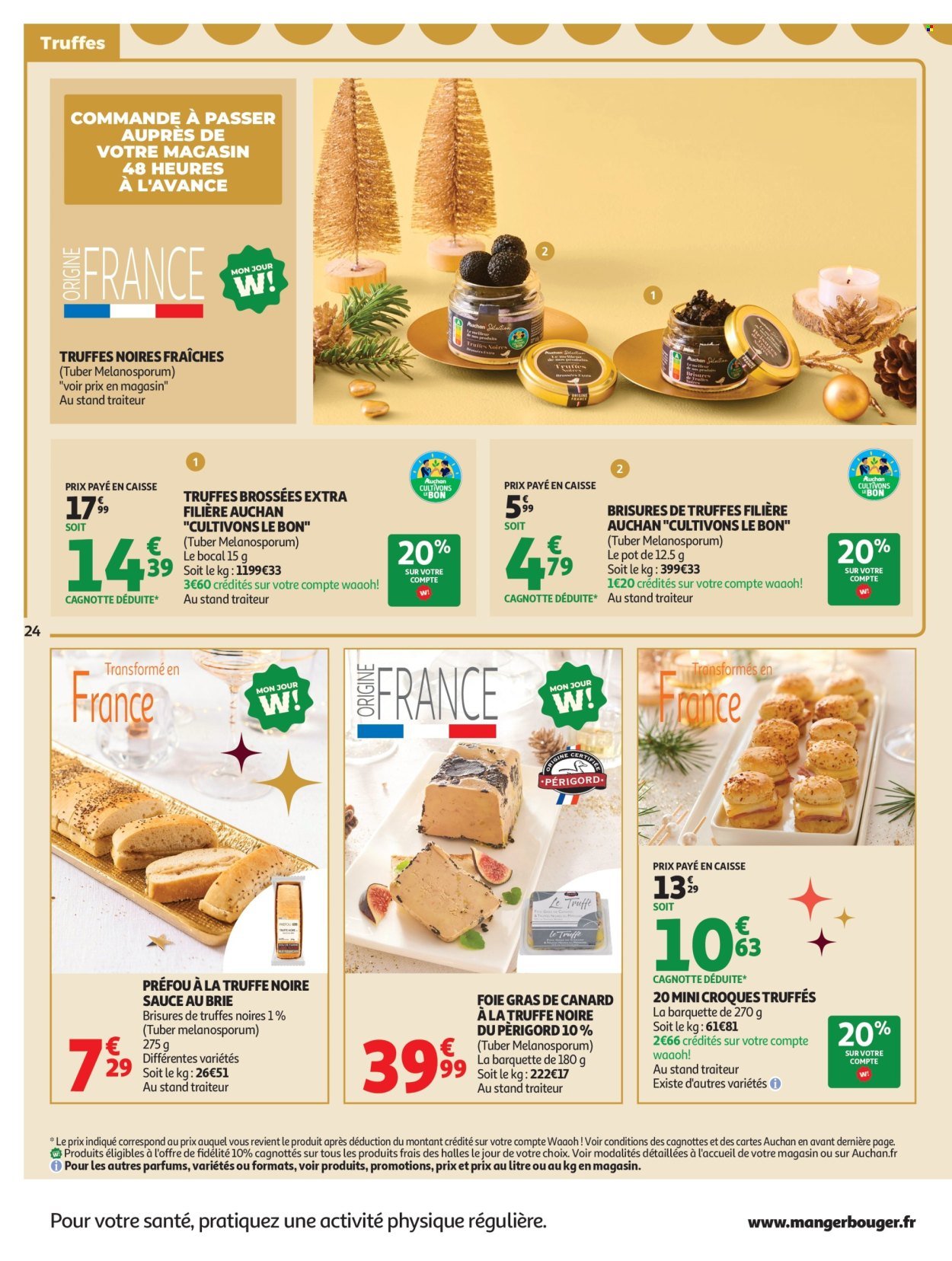 Catalogue AUCHAN - Sélection gourmet (2025-12-16 - 2025-12-31)