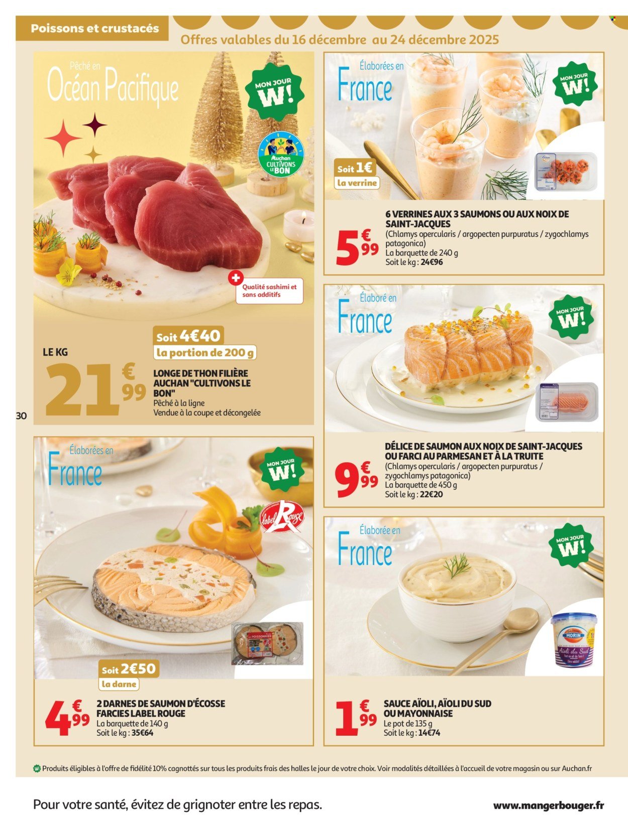 Catalogue AUCHAN - Sélection gourmet (2025-12-16 - 2025-12-31)