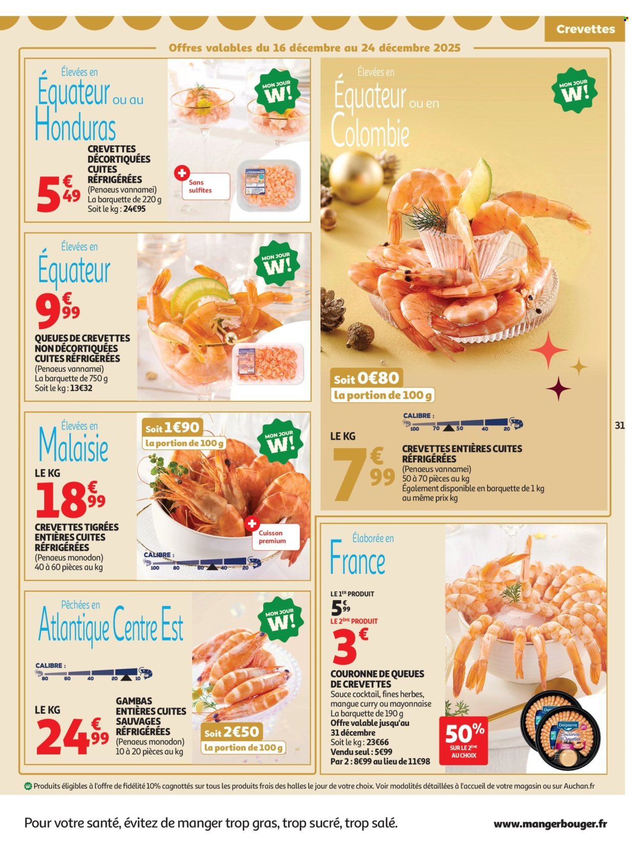 Catalogue AUCHAN - Sélection gourmet (2025-12-16 - 2025-12-31)