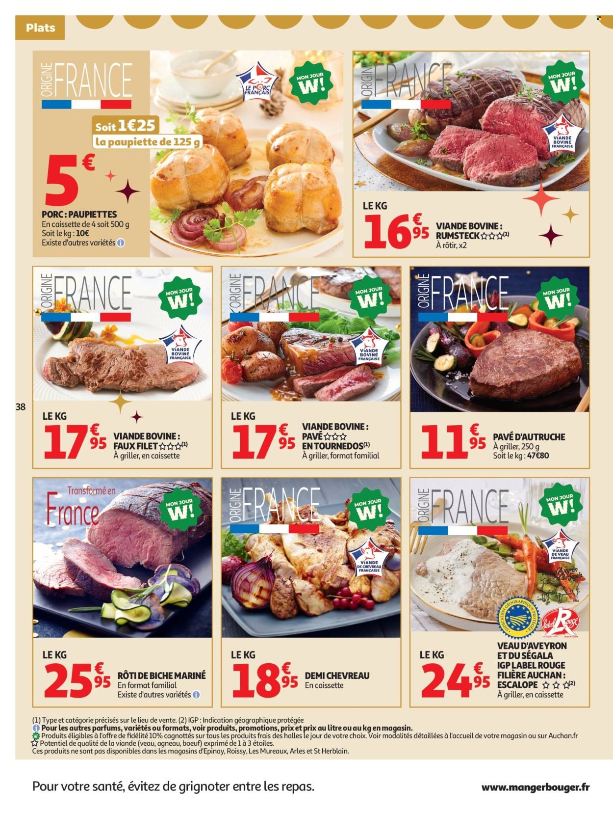 Catalogue AUCHAN - Sélection gourmet (2025-12-16 - 2025-12-31)