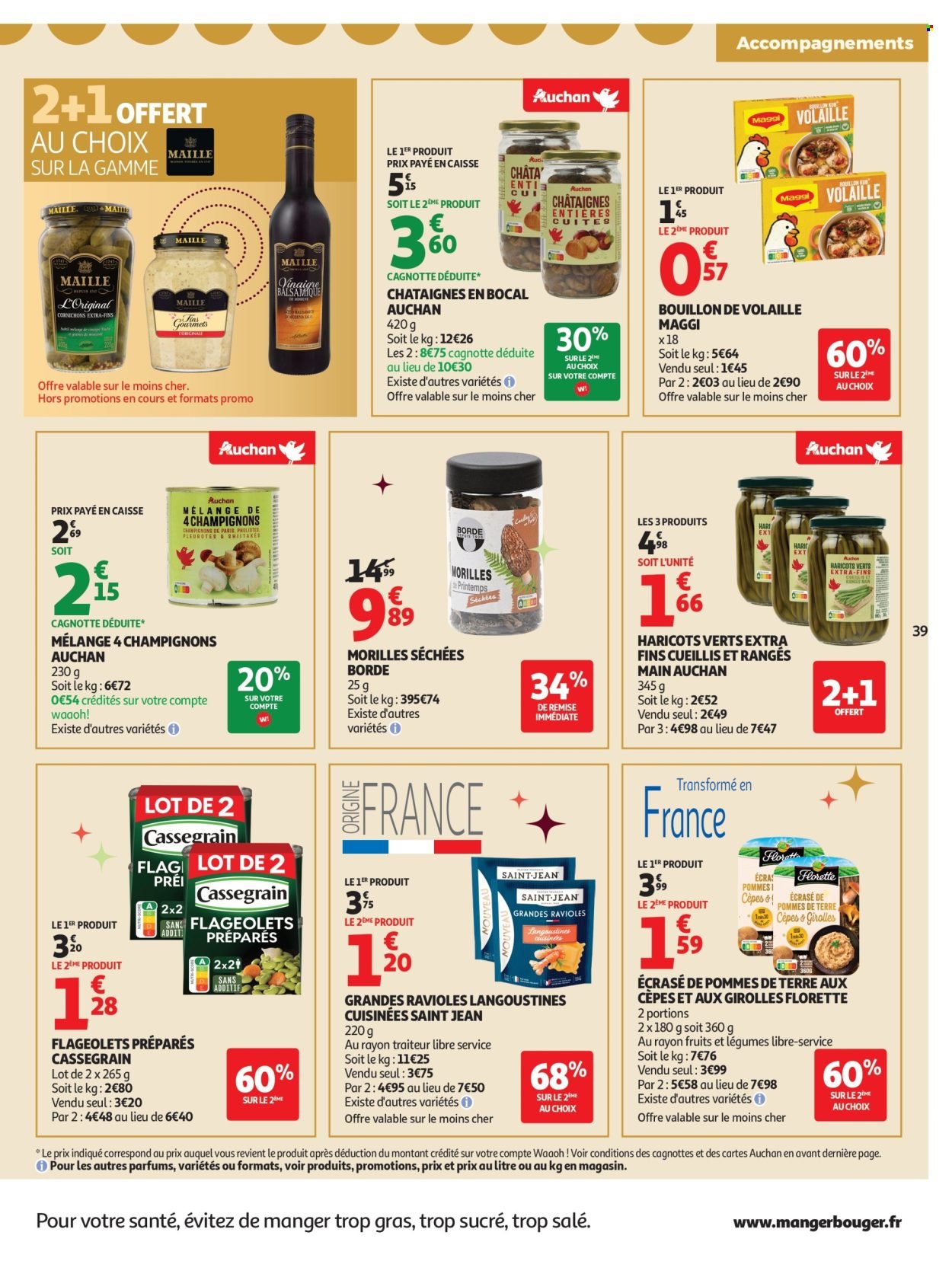 Catalogue AUCHAN - Sélection gourmet (2025-12-16 - 2025-12-31)